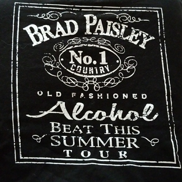 Brad  Paisley Tour T Tops - Brad Paisley Tour T